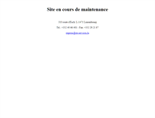 Tablet Screenshot of ex-services.lu